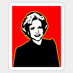 Betty White | Pop Art Sticker